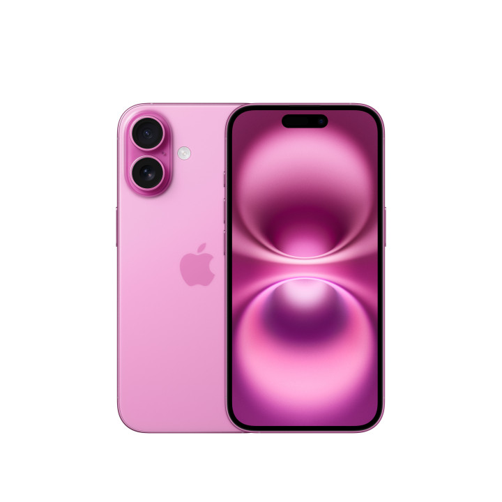 Apple iPhone 16 15,5 cm (6.1") Dual SIM iOS 18 5G USB Type-C 128 GB Rosa