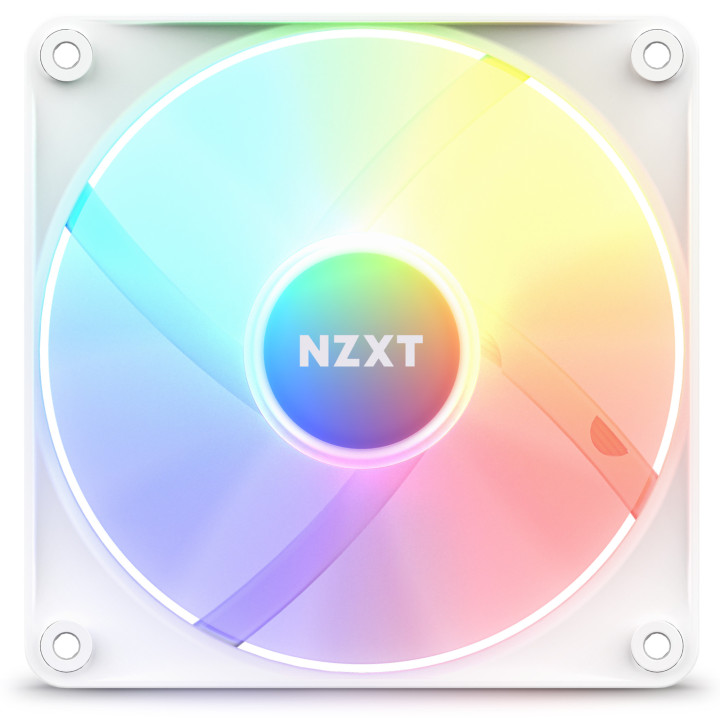 NZXT F120 RGB Core Caixa de computador Ventoinha 12 cm Branco 1 unidade(s)