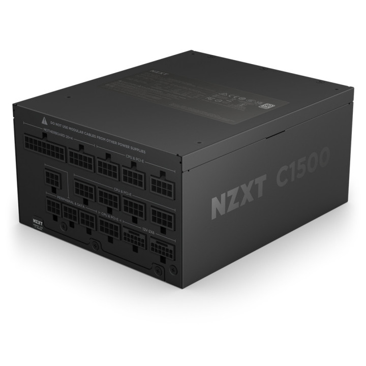 NZXT C1500 fonte de alimentação 1500 W 24-pin ATX ATX Preto
