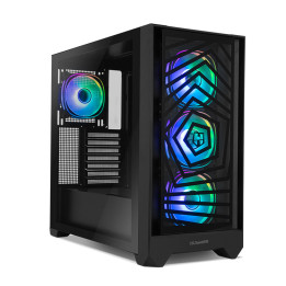 NOX Hummer PLASMA Midi Tower Preto