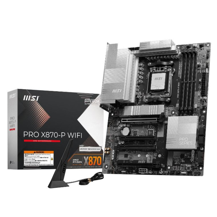 MSI PRO X870-P WIFI motherboard AMD X870E Ranhura AM5 ATX