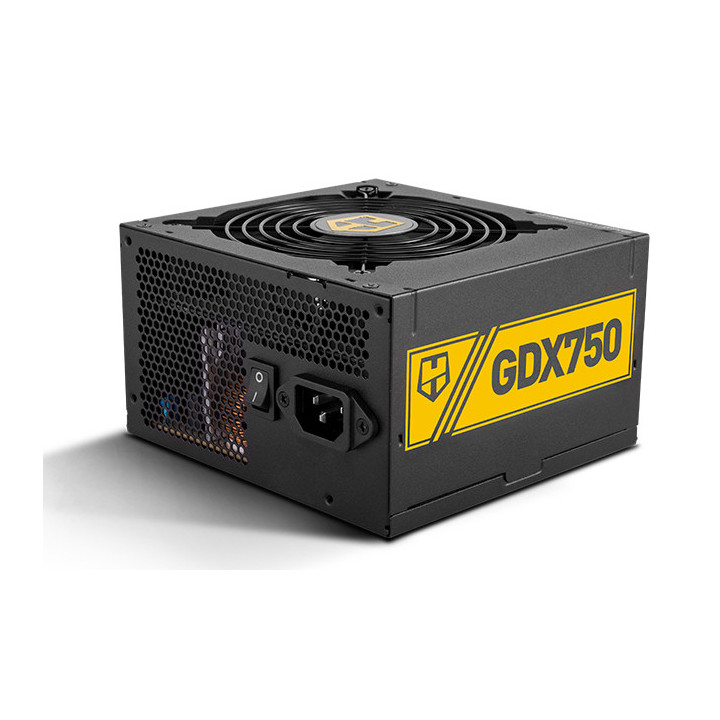 NOX GDX 750 fonte de alimentação 750 W 20+4 pin ATX ATX Preto