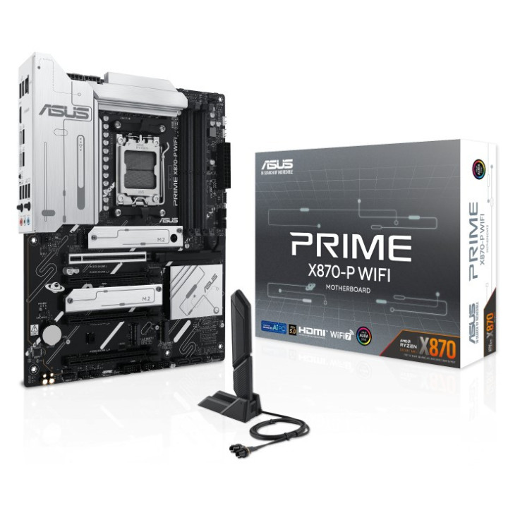 Motherboard ASUS Prime X870-P WIFI AMD X870 AM5 ATX