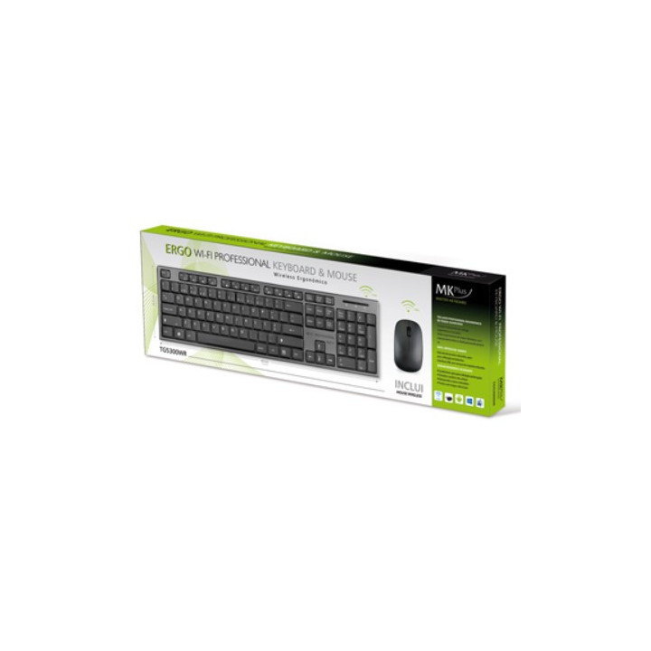 Teclado e Rato MK PLUS Wiereless TG5300WR