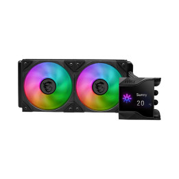 MSI MPG CORELIQUID D240 Sistema de Arrefecimento de Computador Processador Kit de arrefecimento líquido 12 cm Preto 1 unidade(s)