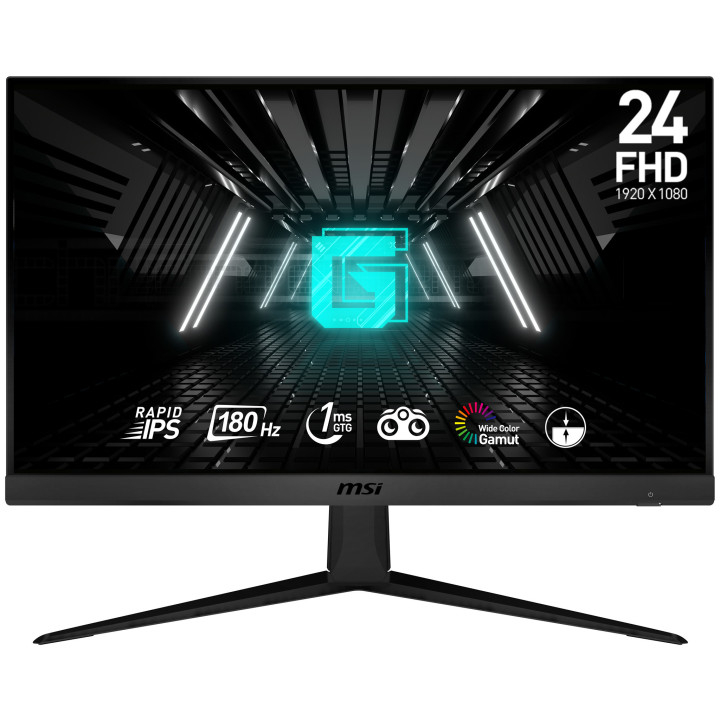 MSI G2412F monitor de ecrã 60,5 cm (23.8") 1920 x 1080 pixels Full HD Preto