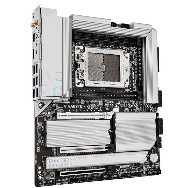 GIGABYTE TRX50 AERO D motherboard AMD TRX50 Socket sTR5 ATX extensível