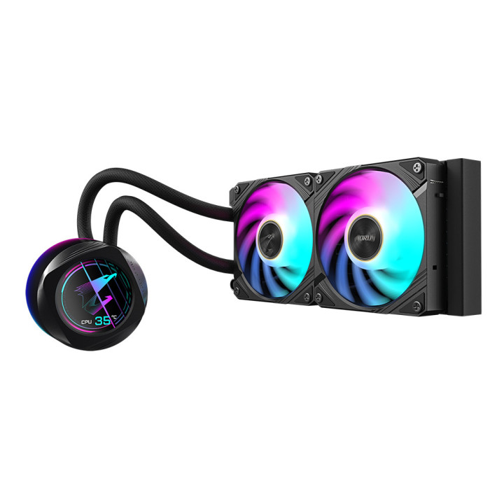 GIGABYTE AORUS WATERFORCE X II 240 Processador Refrigerador líquido all-in-one 12 cm Preto