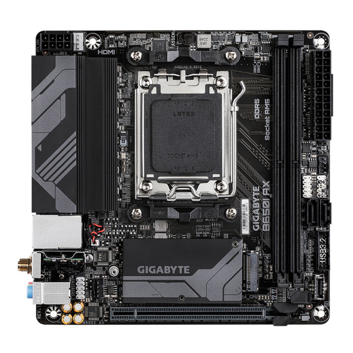 GIGABYTE B650I AX motherboard AMD B650 Ranhura AM5 mini ITX
