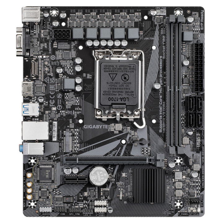 GIGABYTE H610M H V3 DDR4 motherboard Intel H610 Express LGA 1700 micro ATX