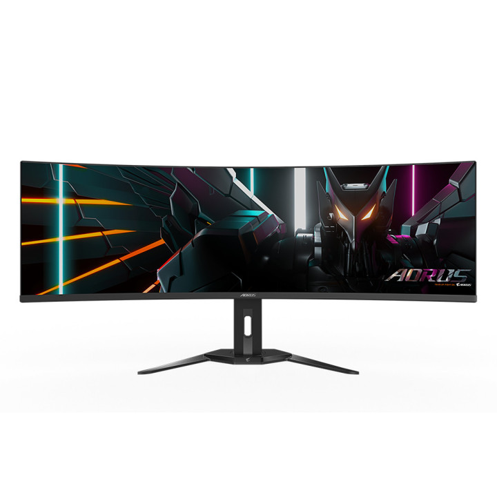 GIGABYTE AORUS CO49DQ monitor de ecrã 124,5 cm (49") 5120 x 1440 pixels DQHD OLED Preto