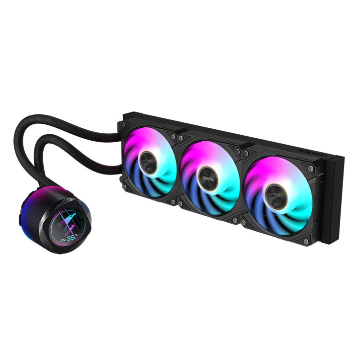GIGABYTE AORUS WATERFORCE X II 360 Processador Refrigerador líquido all-in-one 12 cm Preto