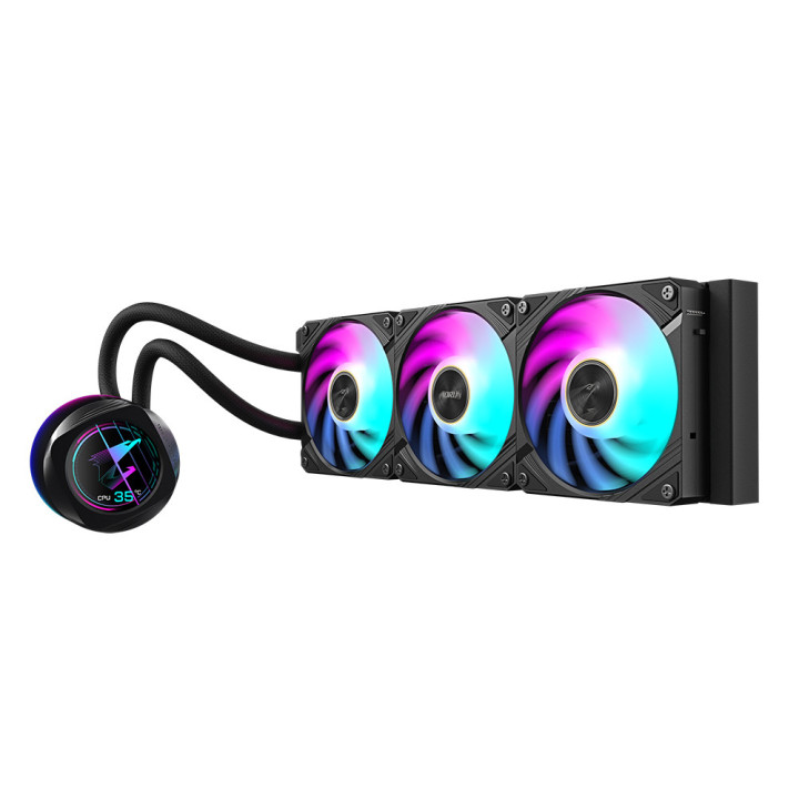 GIGABYTE AORUS WATERFORCE X II 360 Processador Refrigerador líquido all-in-one 12 cm Preto