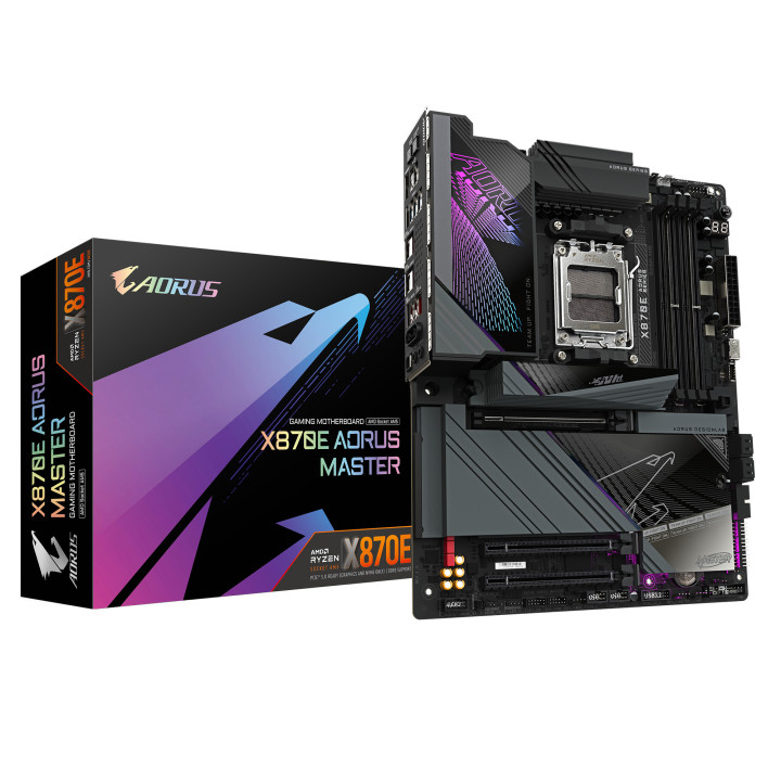 GIGABYTE X870E AORUS MASTER motherboard AMD X870 Ranhura AM5 ATX