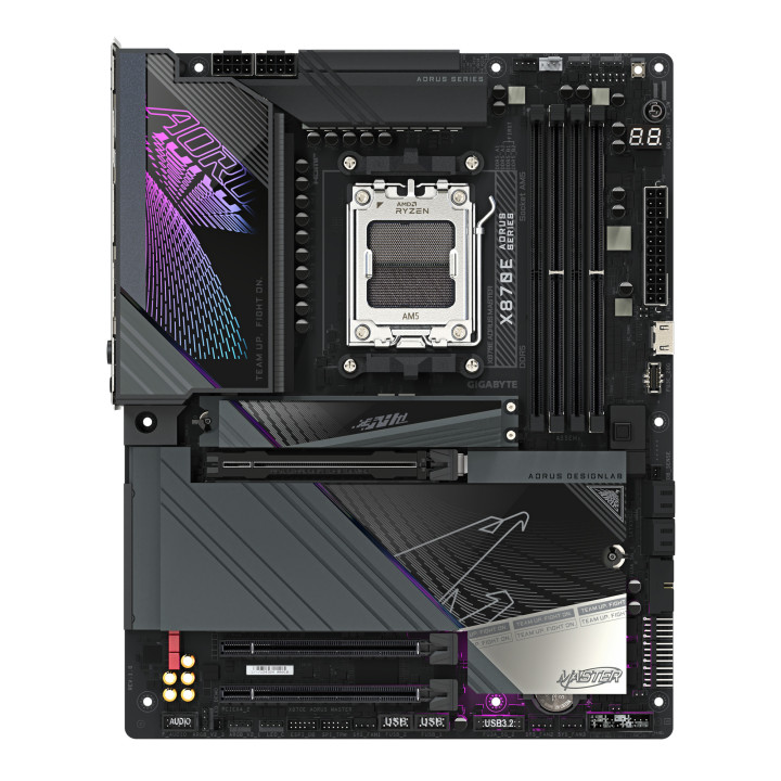 GIGABYTE X870E AORUS MASTER motherboard AMD X870 Ranhura AM5 ATX