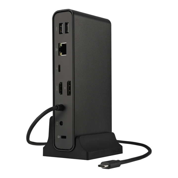ASUS Triple Display USB-C Dock DC300 Acoplamento USB 3.2 Gen 2 (3.1 Gen 2) Type-C Preto