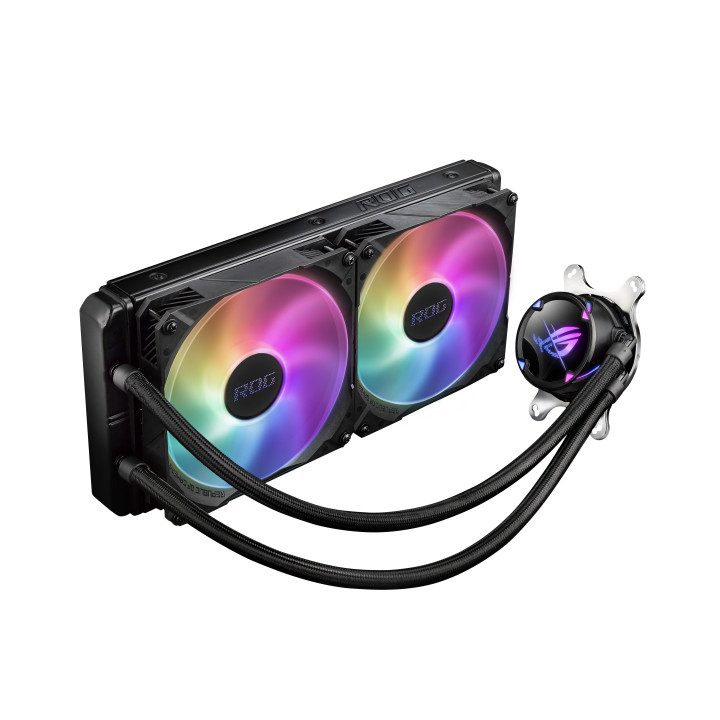 ASUS ROG STRIX LC II 280 ARGB Processador Refrigerador líquido all-in-one 14 cm Preto 1 unidade(s)