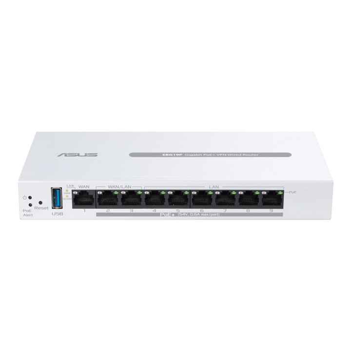 ASUS ExpertWiFi EBG19P router com fio Gigabit Ethernet Branco