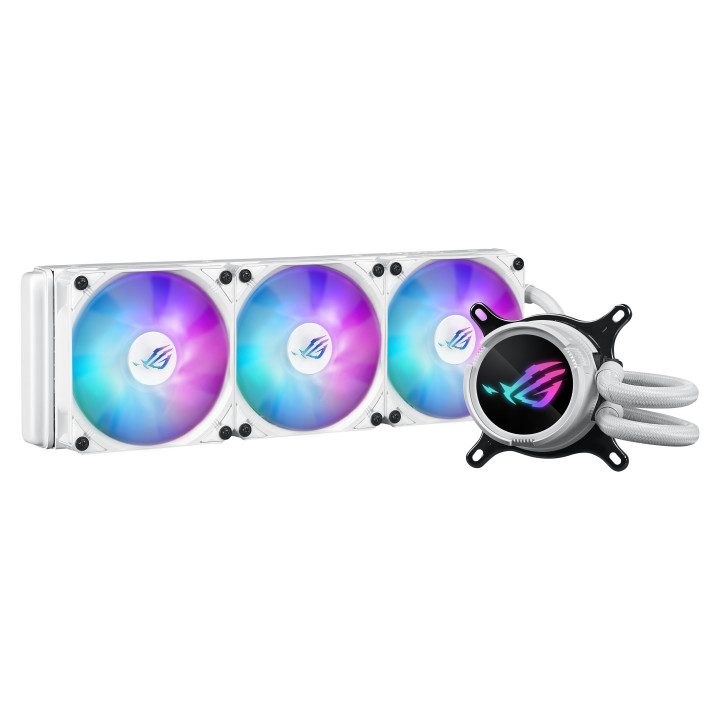 ASUS ROG Strix LC III 360 ARGB White Edition Processador Kit de arrefecimento líquido 12 cm Branco