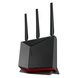 ASUS RT-BE86U router sem fios 10 Gigabit Ethernet Dual-band (2,4 GHz   5 GHz) Preto
