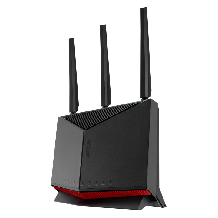 ASUS RT-BE86U router sem fios 10 Gigabit Ethernet Dual-band (2,4 GHz   5 GHz) Preto