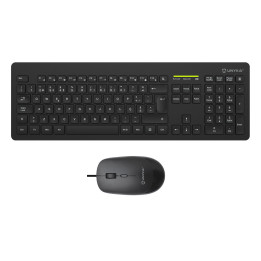 UNYKAch UK505446 teclado Rato incluído Escritório RF Wireless QWERTY Português Preto