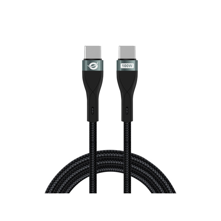 Conceptronic ETTA01B20 cabo USB USB 2.0 2 m USB C Preto
