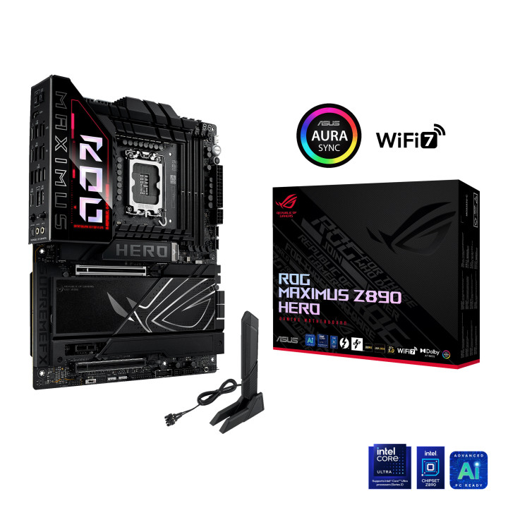 Motherboard ASUS ROG MAXIMUS Z890 HERO Intel Z890 LGA 1851 ATX
