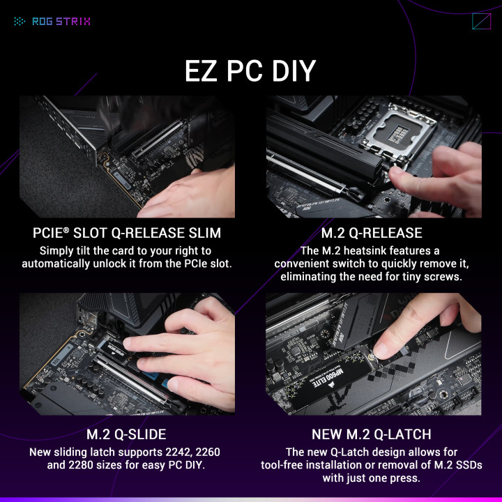 Motherboard ASUS ROG STRIX Z890-F GAMING WIFI Intel Z890 LGA 1851 ATX