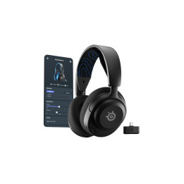 Steelseries Arctis Nova 5P Wireless Auscultadores Sem fios Fita de cabeça Jogos USB Type-C Bluetooth Preto
