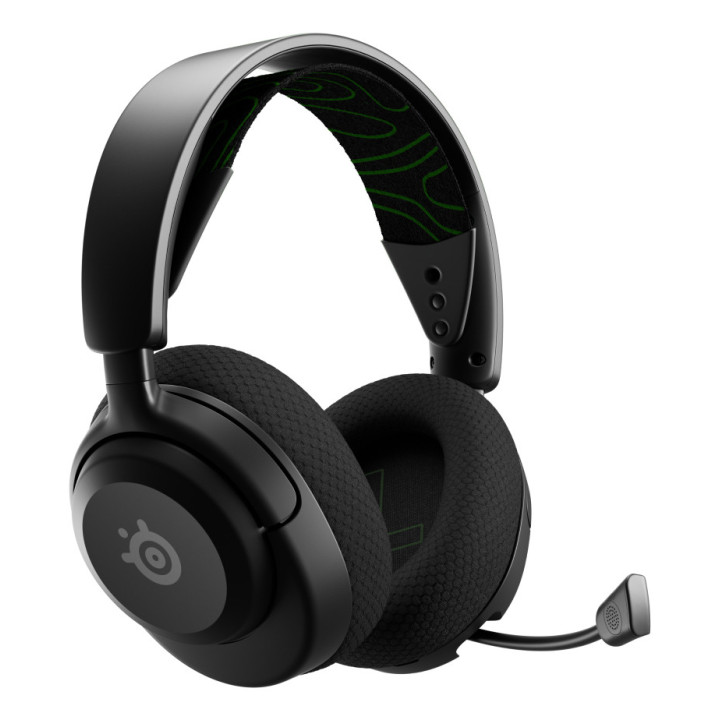 Steelseries 61676 auscultador Auscultadores Sem fios Fita de cabeça Jogos Preto