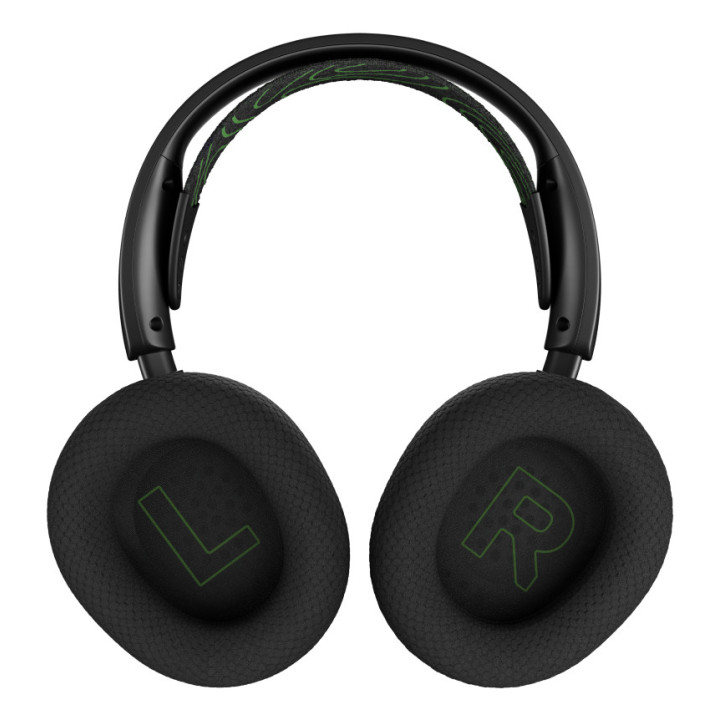 Steelseries 61676 auscultador Auscultadores Sem fios Fita de cabeça Jogos Preto