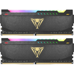 Memória Patriot Memory Viper Steel RGB Black 32GB (2x16GB) DDR4 3600MHz