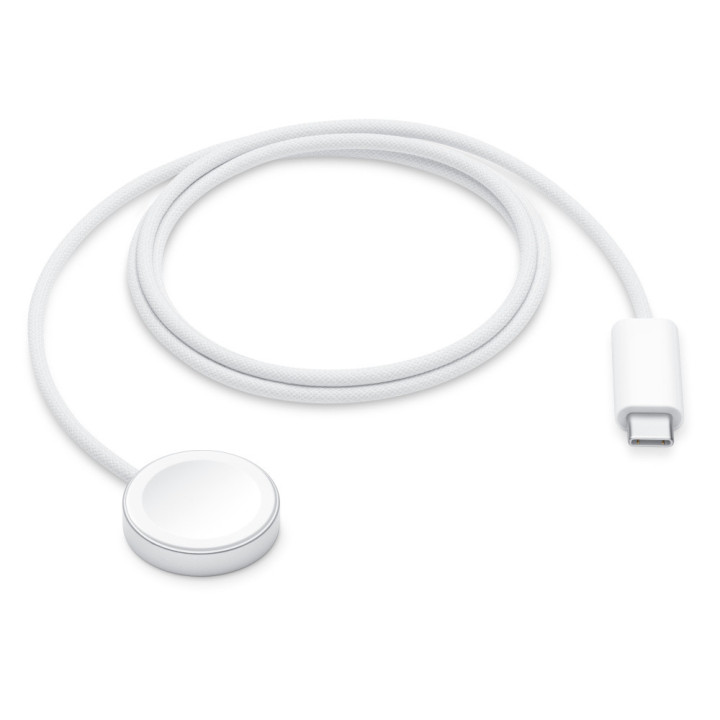 Apple MT0H3ZM A carregador de dispositivos móveis Smartwatch Branco USB Carregamento wireless Carregamento rápido Interior