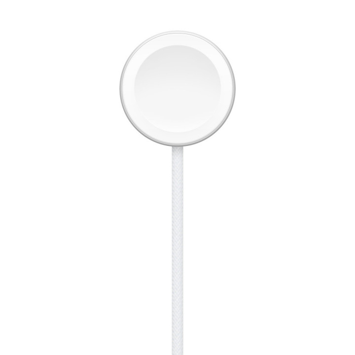 Apple MT0H3ZM A carregador de dispositivos móveis Smartwatch Branco USB Carregamento wireless Carregamento rápido Interior