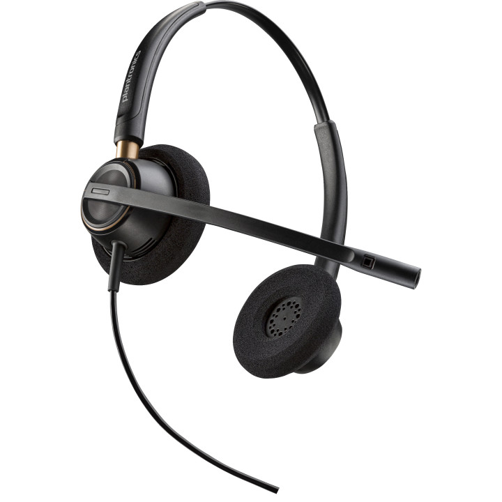 POLY Headset binaural EncorePro 520 + Quick Disconnect
