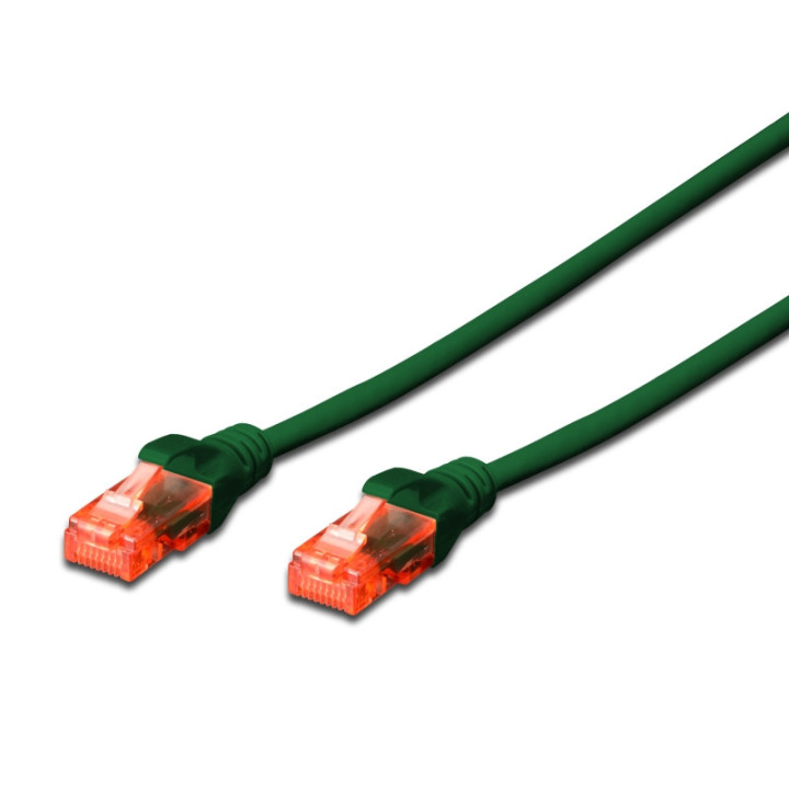 Ewent IM1015 cabo de rede Verde 2 m Cat6 U UTP (UTP)