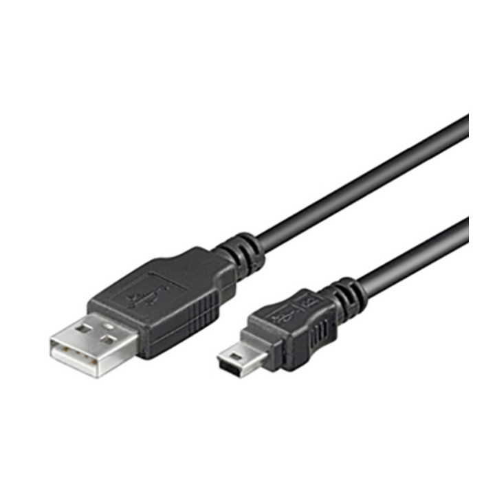 Cabo Ewent USB 2.0 1,8m USB A Mini-USB B Preto