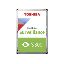 Toshiba S300 Surveillance unidade de disco rígido 4 TB 5400 RPM 128 MB 3.5" Serial ATA III