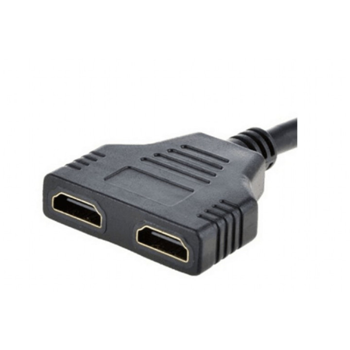 Gembird DSP-2PH4-04 cabo HDMI HDMI Type A (Standard) 2 x HDMI Type A (Standard) Preto