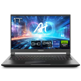 GIGABYTE AORUS 17X AZF-D5PT665SH laptop portátil Intel® Core™ i9 i9-13980HX Computador portátil 43,9 cm (17.3") Quad HD 32 GB