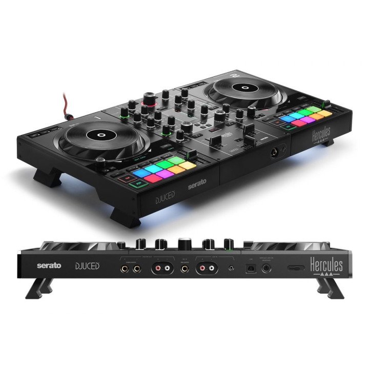 Hercules Inpulse 500 Scratcher Digital Vinyl System (DVS) Preto