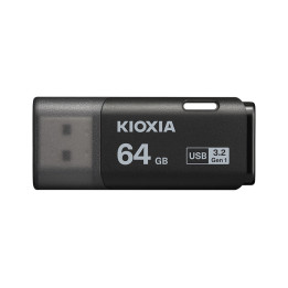 Kioxia LU301K064GG4 unidade de memória USB 64 GB USB Type-A 3.2 Gen 1 (3.1 Gen 1) Preto