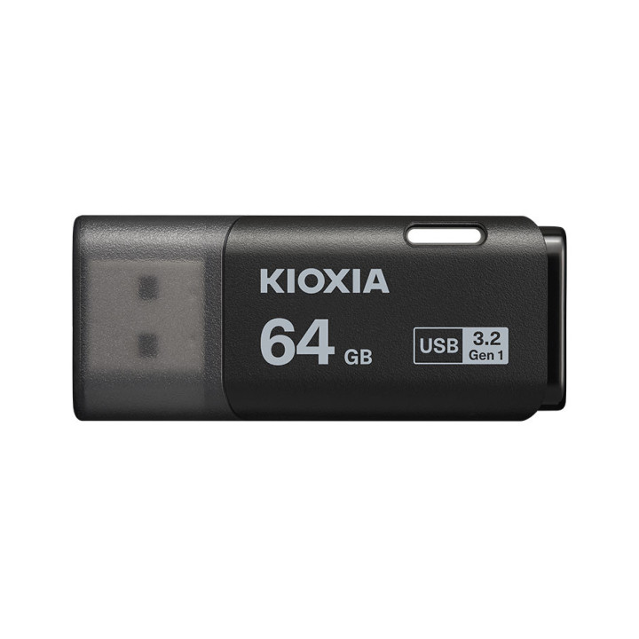 Kioxia LU301K064GG4 unidade de memória USB 64 GB USB Type-A 3.2 Gen 1 (3.1 Gen 1) Preto