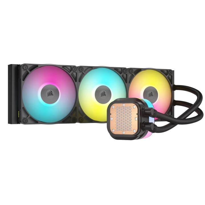 Corsair iCUE LINK TITAN RX RGB Processador Refrigerador líquido all-in-one 12 cm Preto 1 unidade(s)