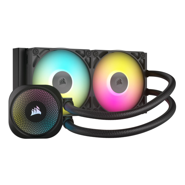 Corsair iCUE LINK TITAN RX RGB Processador Refrigerador líquido all-in-one 12 cm Preto 1 unidade(s)