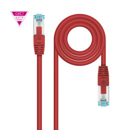Nanocable 10.20.1701-R cabo de rede Vermelho 1 m Cat7 SF UTP (S-FTP)