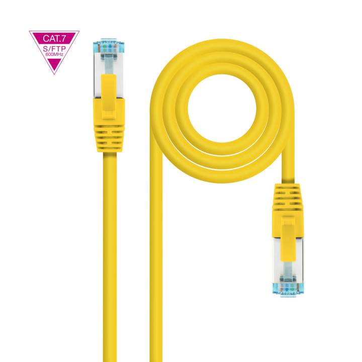 Nanocable 10.20.1700-Y cabo de rede Amarelo 0,5 m Cat7 SF UTP (S-FTP)