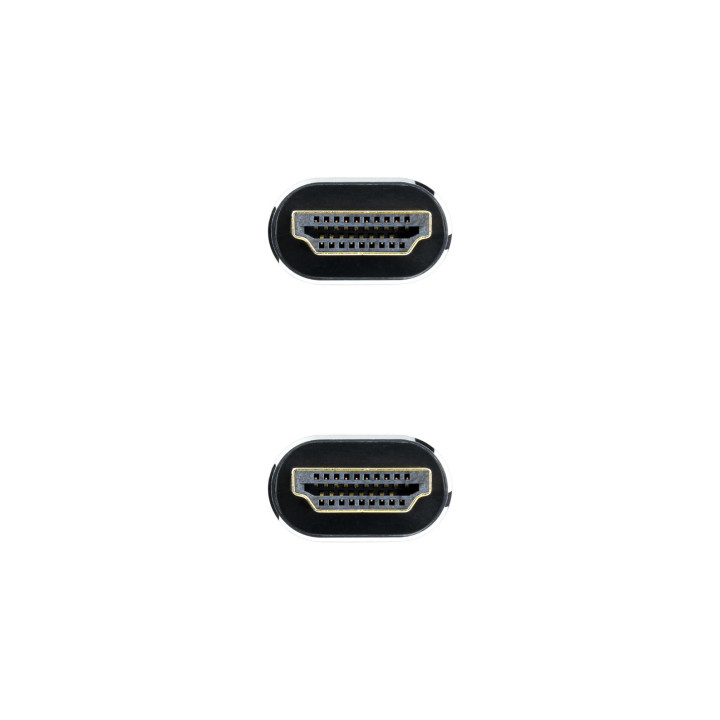 Nanocable 10.15.8001 cabo HDMI 1 m HDMI Type A (Standard) Preto
