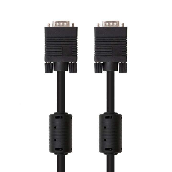 Nanocable 10.15.0110 cabo VGA 10 m VGA (D-Sub) Preto